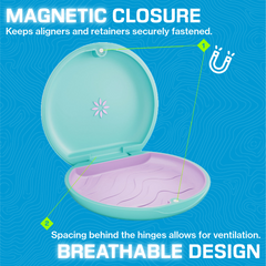 Invisalign™ Aligner Case in Mint