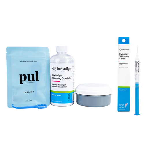 Invisalign™ Cleaning System+ & Free Whitening Serum