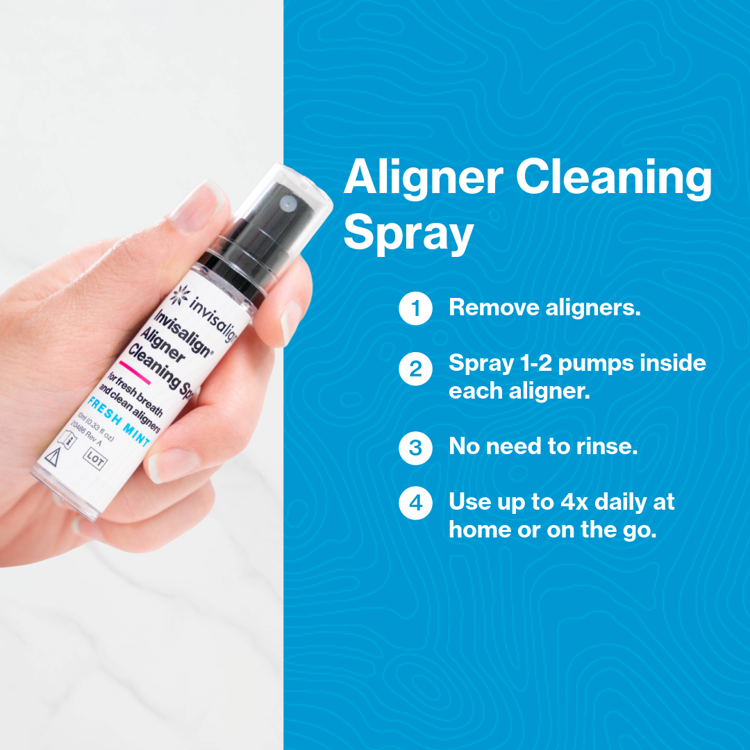 Invisalign™ Aligner Cleaning Spray