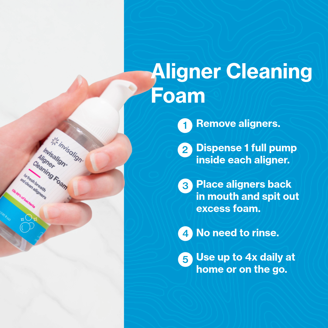 Invisalign™ Aligner Cleaning Foam