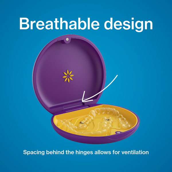 Invisalign™ Aligner Case in Purple | Invisalign Accessory Store