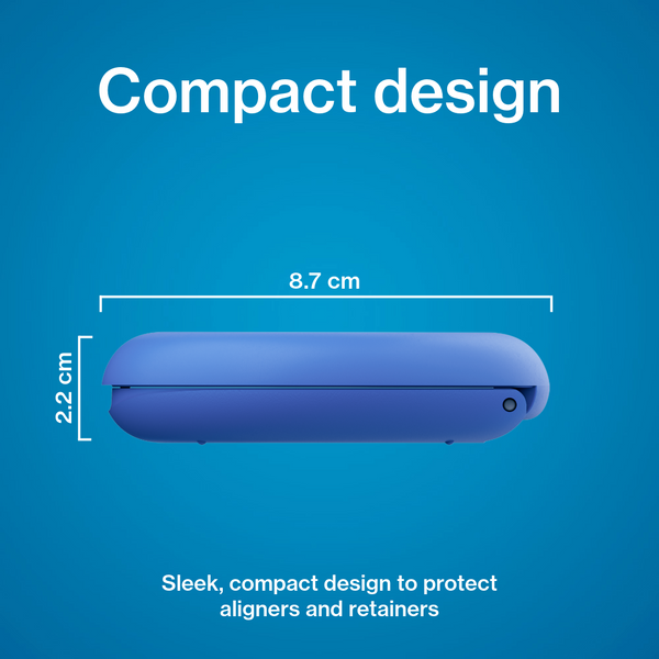 Invisalign™ Aligner Case in Blue | Invisalign Accessory Store