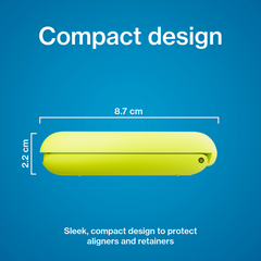 Invisalign™ Aligner Case in Lime Green