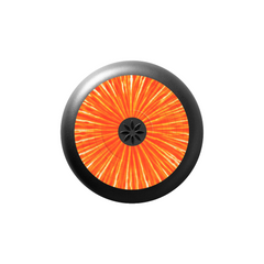 Orange Sunburst