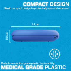 Invisalign™ Aligner Case in Blue