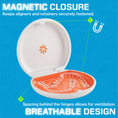 Invisalign™ Aligner Case In White