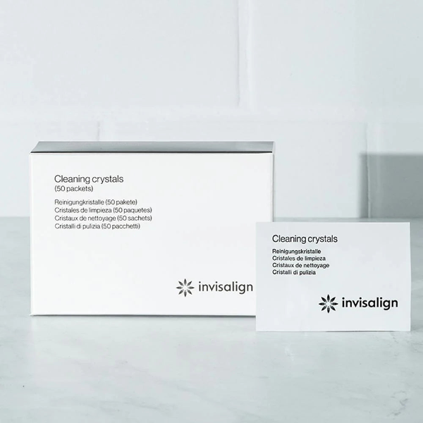 Invisalign Cleaning Crystals 50 Packets