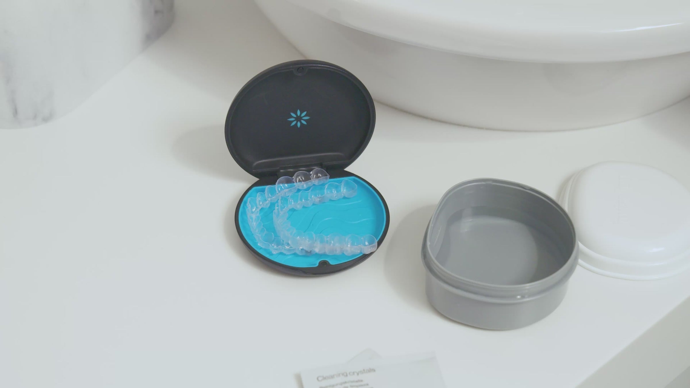 Load video: Invisalign Cleaning Crystals