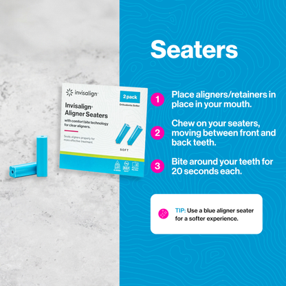 Invisalign™ Aligner Seaters - 2 pack