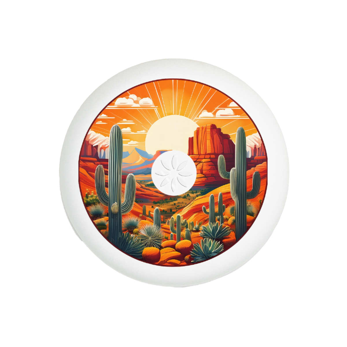 Invisalign™ Aligner Case White Sedona Sunrise