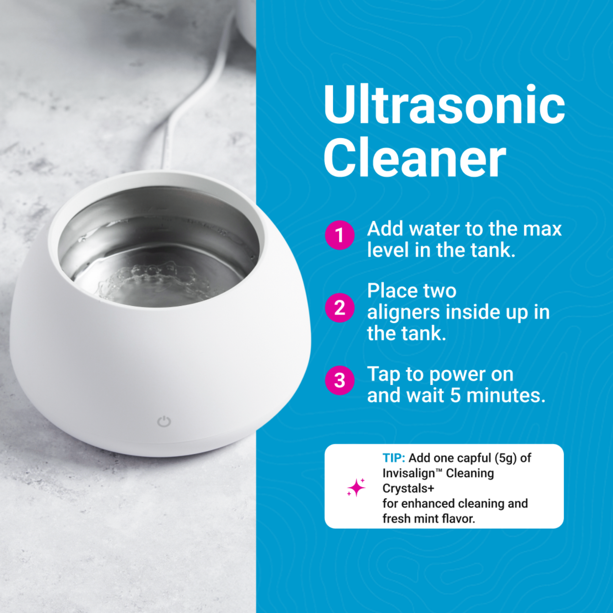 Invisalign™ Ultrasonic Cleaner
