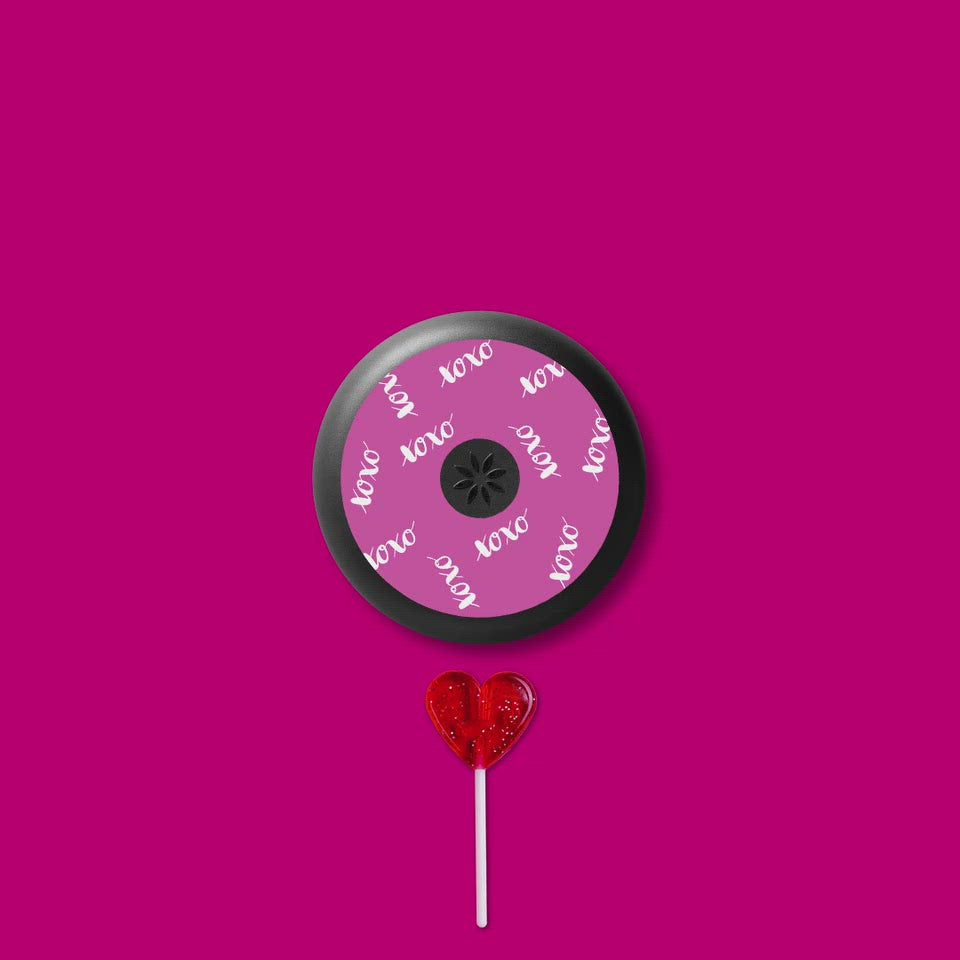 Invisalign Aligner Case in Pink XOXO gif