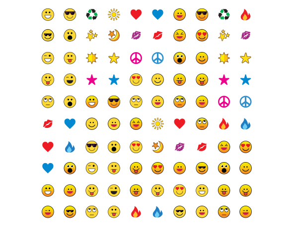 Invisalign stickables emoji and faces theme | Design:Emoji
