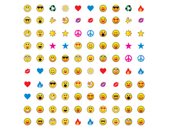 Invisalign stickables emoji and faces theme | Design:Emoji