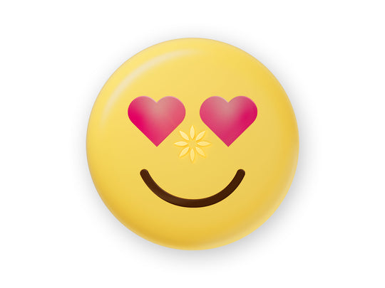Invisalign Aligner Case - Heart Eyes Emoji