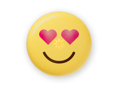 Invisalign heart eyes emoji aligner case