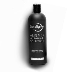 Flatlay of Steraligner aligner cleaning solution
